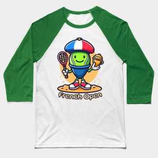 French Open - Tennis Championship Baseball T-Shirt